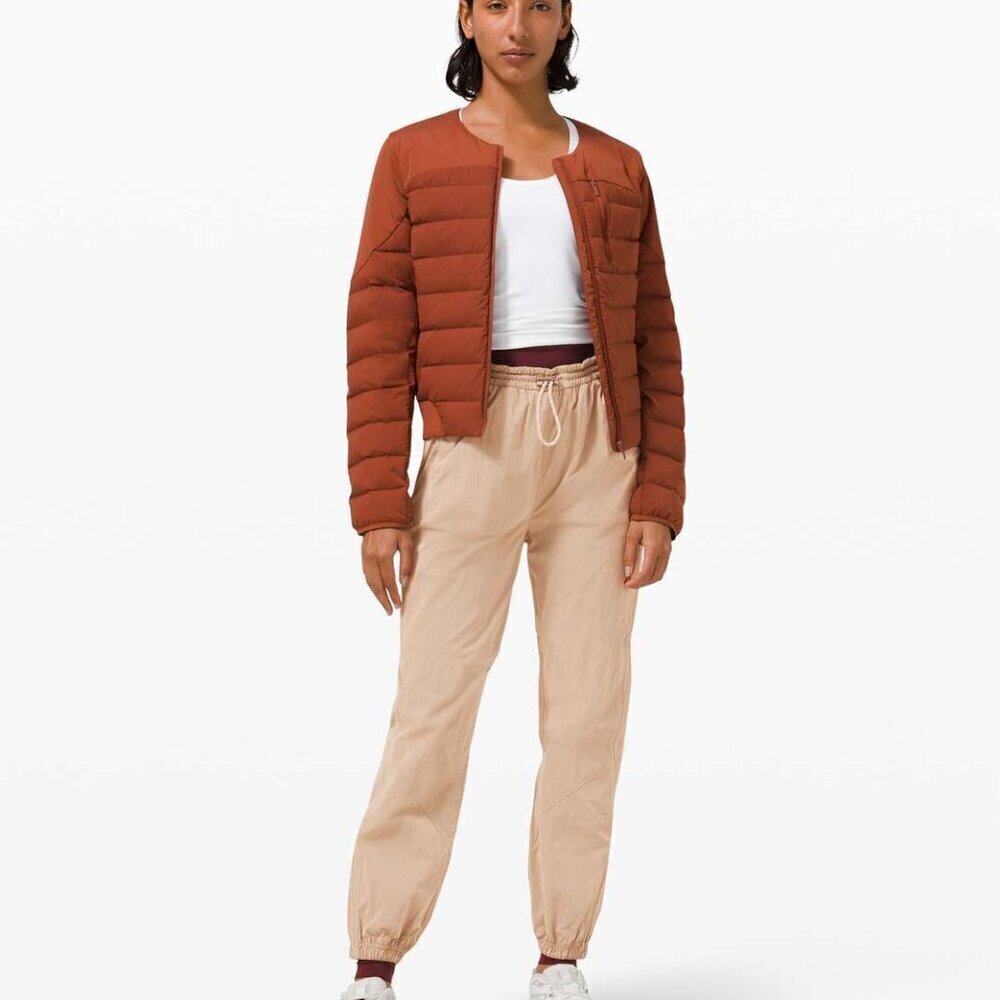 Lululemon Evergreen Track Pant Cafe Au Lait (SIZE 6)